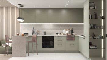 Тренды и новые цвета в дизайне современных кухонь в 2023 году в Довольном - dovolnoe.mebel54.com | фото