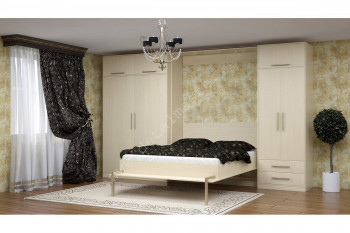 Комплект мебели со шкаф-кроватью трансформер Ратмир в Довольном - dovolnoe.mebel54.com | фото