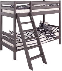 Кровать Соня вариант 10 двухъярусная с наклонной лестницей Лаванда в Довольном - dovolnoe.mebel54.com | фото
